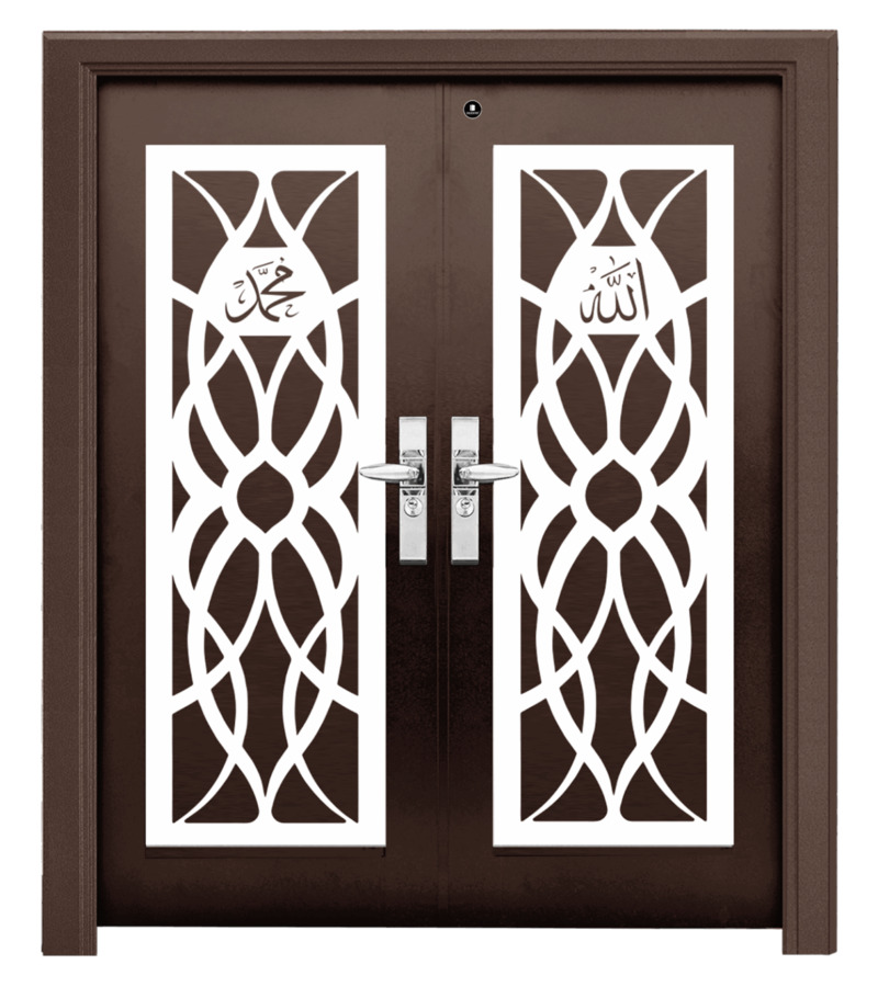 Art of Islamic design on security doors