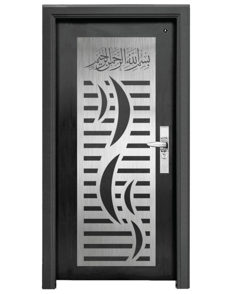 Security door Islamic design relate to faith and lifestyle
