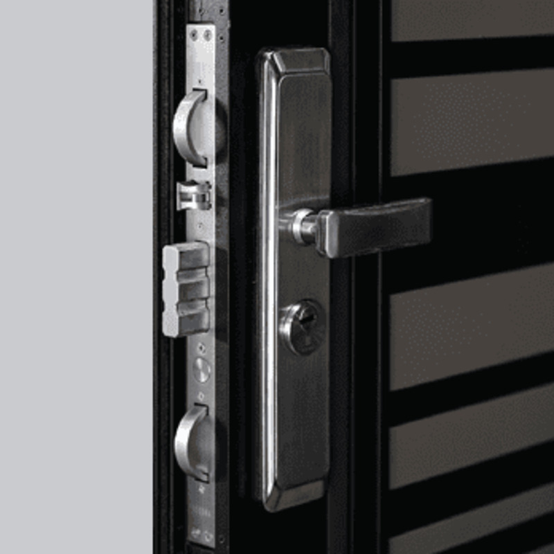 Added features to Golden Top security doors for homes and businesses long-lasting protection