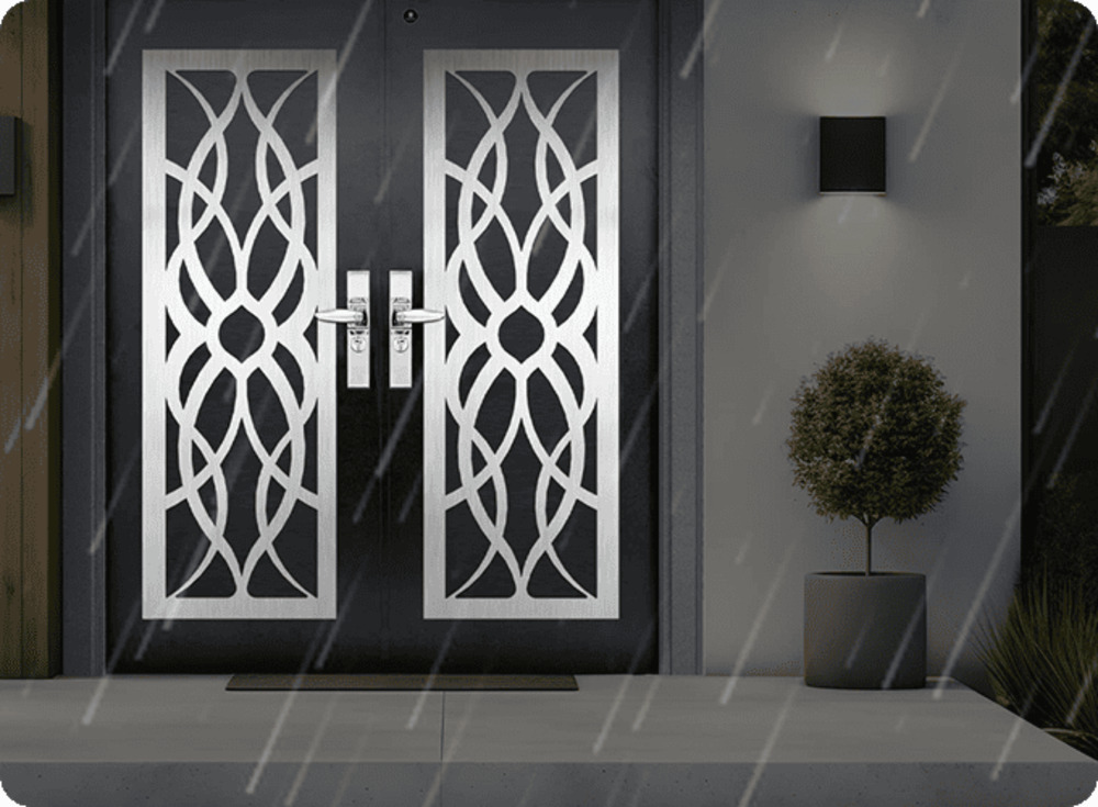Security doorโs resistance to Malaysiaโs weather conditions