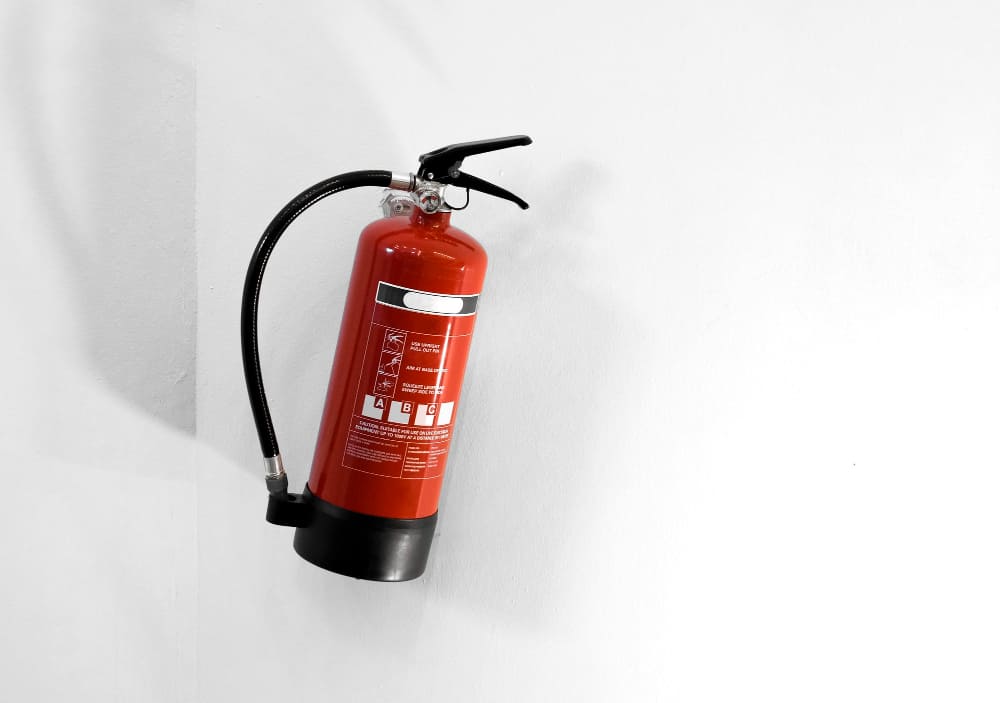 Having fire extinguisher at home